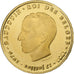 Bélgica, Module 20 Francs, Baudouin - 25 ans de Règne, 1976, Oro, Luyckx, EBC