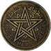 Moneda, Marruecos, 50 Centimes, 1945