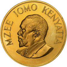 Kenya, 500 Shillings, Mzee Jomo Kenyatta, 1966, London, Proof, Gold, MS(60-62)