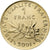 Frankrijk, 1 Franc, Semeuse, 2001, MDP, BU, Goud, FDC