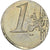 Austria, 1 Euro, Strike error, 2002, Vienna, Nichel ricoperto in rame-nichel