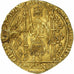 França, Charles V, Franc à pied, 1365, Dourado, AU(50-53), Duplessy:360