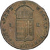 Hungría, 3 Kreuzer, 1849, Baia mare, Cobre, MBC, KM:434