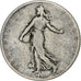 Francia, 2 Francs, Semeuse, 1900, MDP, Plata, BC+