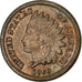 Estados Unidos, 1 Cent, Indian Head, 1860, Philadelphia, Cobre - níquel, EBC+