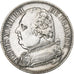 França, Louis XVIII, Module 5 francs, 1814, Lille, Prata, AU(50-53)