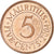 Mauritius, 5 Cents, 2004