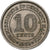 Malesia, 10 Cents, 1950