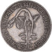 Coin, West African States, 50 Francs, 1976