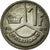 Moneda, Bélgica, Franc, 1989, MBC+, Níquel chapado en hierro, KM:170