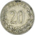 Münze, Griechenland, 20 Lepta, 1895