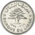 Coin, Lebanon, 50 Piastres, 1968