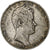 Estados italianos, SARDINIA, Carlo Alberto, 5 Lire, 1844, Genoa, Plata, BC+