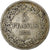 Belgio, Leopold I, 5 Francs, 5 Frank, 1833, Argento, MB+, KM:3.1