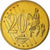 Słowenia, 20 Euro Cent, unofficial private coin, 2003, Miedź platerowana