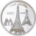 France, Medal, Tour Eiffel, Copper-nickel, AU(55-58)