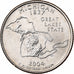 Verenigde Staten, Quarter, Quarter Dollar, 2004, U.S. Mint, MICHIGAN