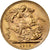 Groot Bretagne, George V, Sovereign, 1912, Goud, PR, KM:820