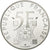 France, 5 Francs, Tour Eiffel, 1989, Paris, BE, Silver, MS(64), KM:968a