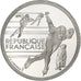 France, 100 Francs, 1990, JO Alberville Patineurs de vitesse.BE, Silver