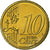 Luxembourg, 10 Euro Cent, 2010, MS(65-70), Brass, KM:89