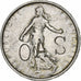 Francia, 5 Francs, Semeuse, SATIRICAL COINS, 1961, Paris, contremarqué OAS