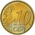 Greece, 10 Euro Cent, 2002, MS(65-70), Brass, KM:184