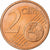 Greece, 2 Euro Cent, 2002, Athens, MS(65-70), Copper Plated Steel, KM:182