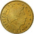 Luxembourg, Henri, 50 Euro Cent, 2002, Utrecht, Brass, MS(65-70), KM:80