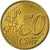 Luxembourg, Henri, 50 Euro Cent, 2002, Utrecht, Brass, MS(65-70), KM:80