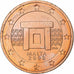 Malta, 2 Euro Cent, 2008, MS(65-70), Copper Plated Steel, KM:126