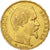 Francja, Napoleon III, 20 Francs, 1860/50, Strasbourg, Złoto, EF(40-45)