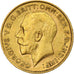 Munten, Groot Bretagne, George V, 1/2 Sovereign, 1911, London, ZF+, Goud, KM:819