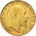 Grande-Bretagne, Edward VII, 1/2 Sovereign, 1910, Or, TTB+, KM:804