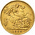 Coin, Great Britain, Edward VII, 1/2 Sovereign, 1909, AU(50-53), Gold, KM:804