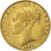 Gran Bretagna, Victoria, Sovereign, 1844, London, Oro, BB, KM:736.1