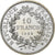 França, 10 Francs, Hercule, 1969, Paris, Prata, MS(65-70), Gadoury:813, KM:932