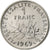 Frankrijk, Franc, Semeuse, 1969, Paris, FDC, Nickel, FDC, Gadoury:474, KM:925.1