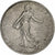 Francia, 2 Francs, Semeuse, 1909, Paris, Plata, MBC+, Gadoury:532, KM:845.1