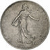 Francia, 2 Francs, Semeuse, 1909, Paris, Plata, MBC+, Gadoury:532, KM:845.1