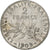 Francia, 2 Francs, Semeuse, 1909, Paris, Plata, MBC, Gadoury:532, KM:845.1