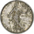 Francia, 2 Francs, Semeuse, 1912, Paris, Plata, BC+, Gadoury:532, KM:845.1