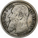 Belgio, Leopold II, 2 Francs, 2 Frank, 1904, Argento, BB, KM:58.1