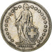 Schweiz, 2 Francs, 1936, Bern, Silber, SS, KM:21