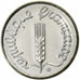 France, Centime, Épi, 1985, Paris, série FDC, Stainless Steel, MS(65-70)