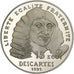 France, 100 Francs, Descartes, 1991, Paris, BE, Silver, MS(65-70), Gadoury:c24