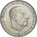 España, Caudillo and regent, 100 Pesetas, 1966 (67), Plata, EBC, KM:797