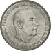 Spain, Caudillo and regent, 100 Pesetas, 1966 (67), Silver, AU(50-53), KM:797