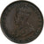 Moneda, Jersey, George V, 1/12 Shilling, 1911, MBC, Bronce, KM:12