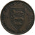 Moneda, Jersey, George V, 1/12 Shilling, 1911, MBC, Bronce, KM:12